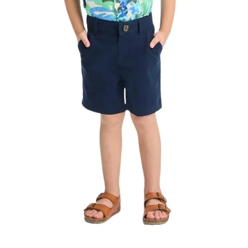 Toddler Pull-On Woven Shorts — navy blue)